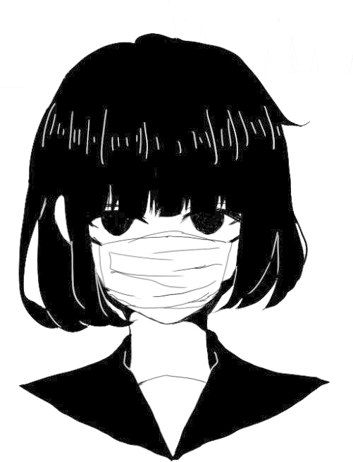 Anime Girl With Bob Haircut (500x703), Png Download