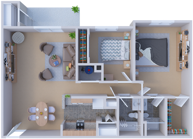 Concord - Floor Plan (800x600), Png Download