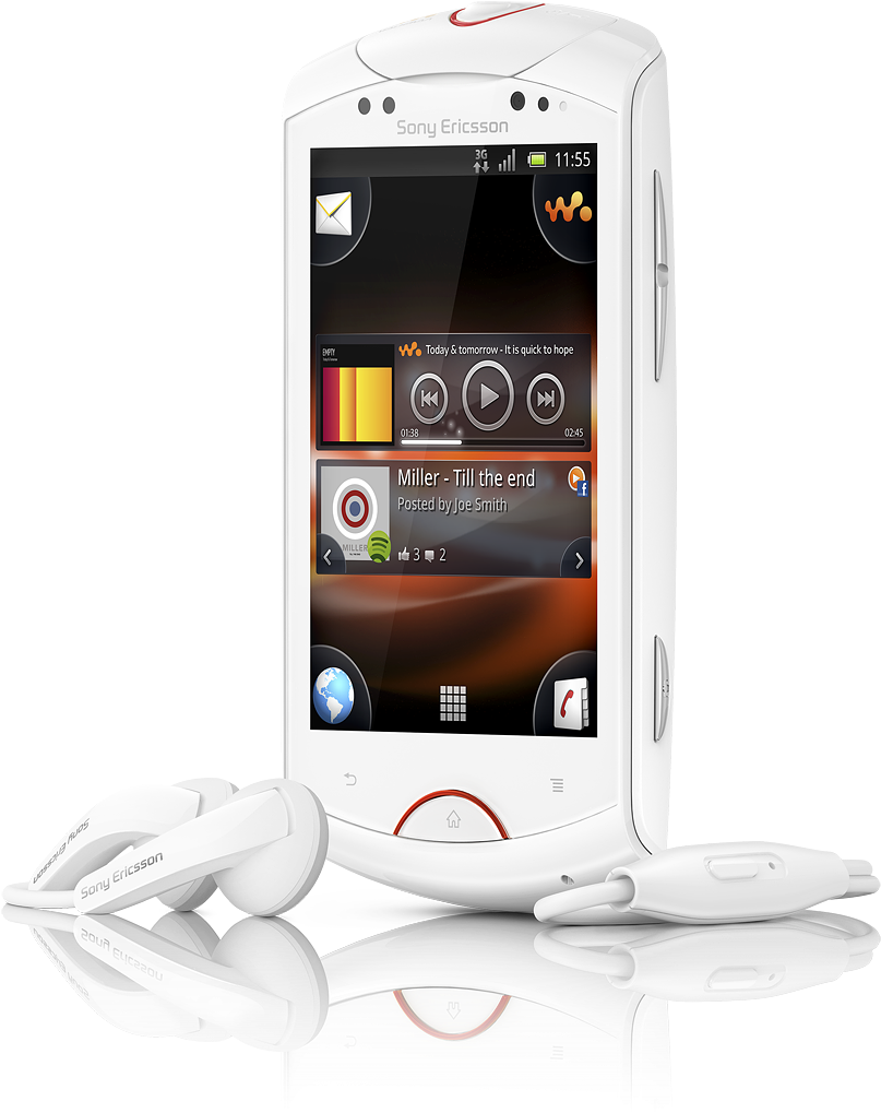 Sony Ericsson Live With Walkman (813x1024), Png Download