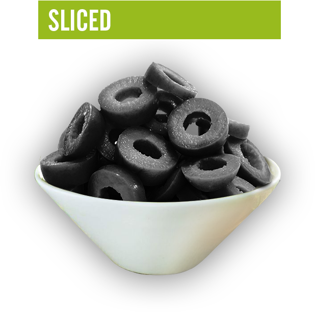 Our Black Olives - Olive Slice Png (700x699), Png Download