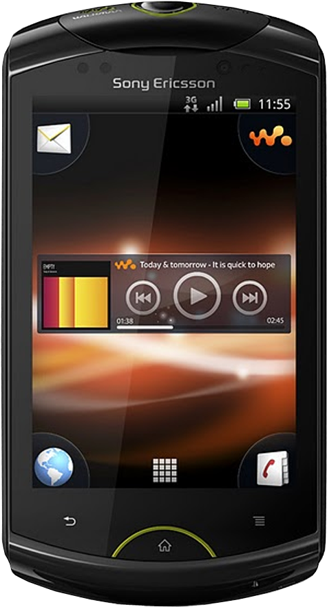 Sony Ericsson Live With Walkman Specs - Sony Live With Walkman (500x1000), Png Download
