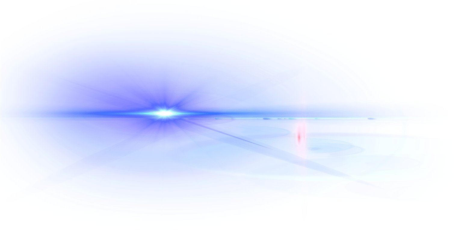 Blue Lens Flare Png (1600x889), Png Download