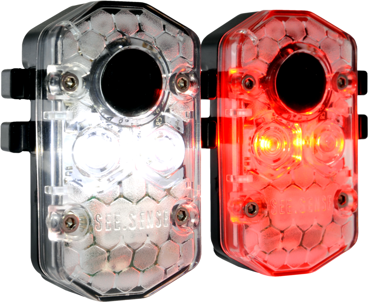 Luces Para Bicicleta - Luces Bicicleta Png (2048x1363), Png Download