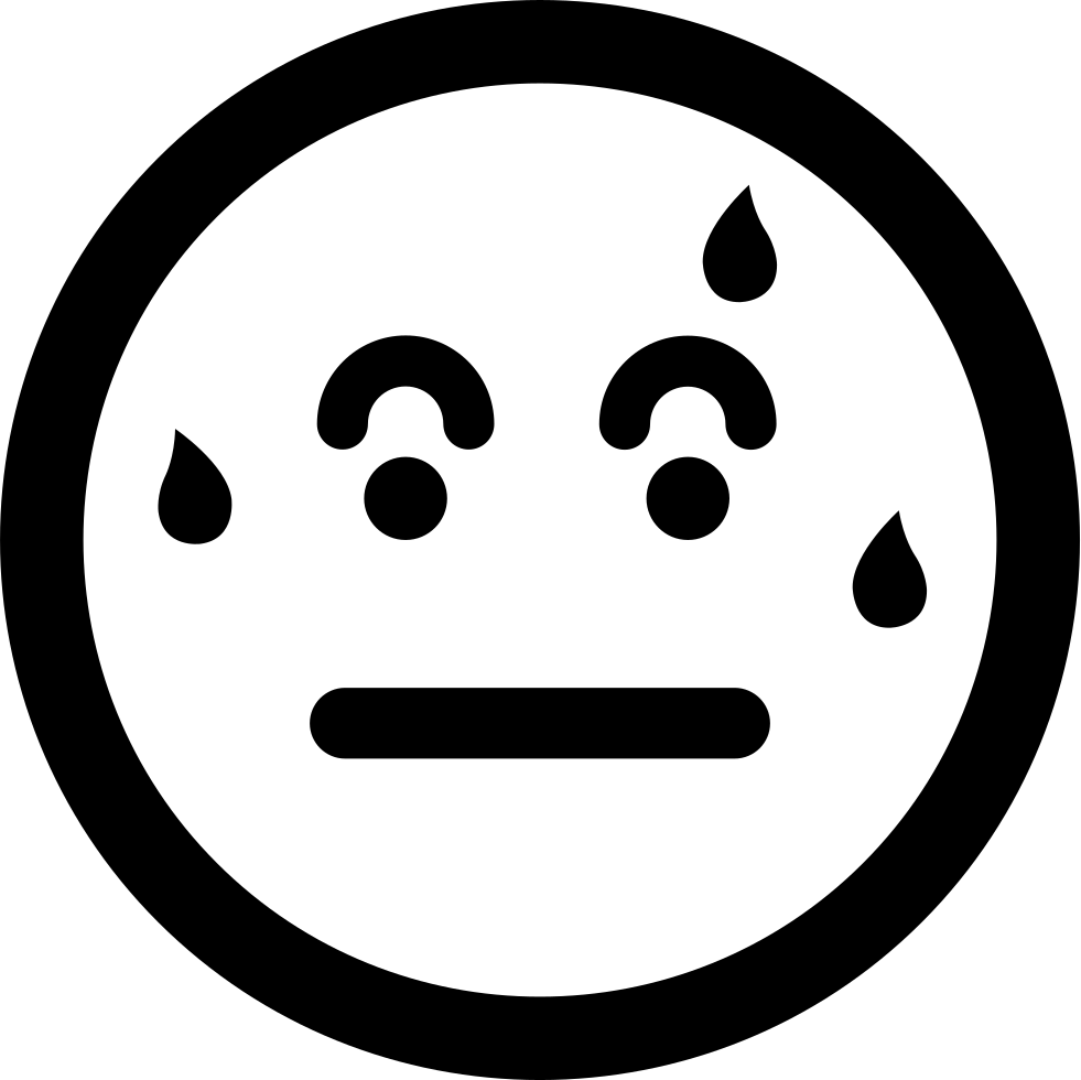 Png File - Sweating Svg (981x980), Png Download