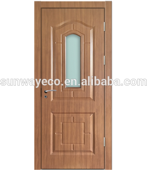 Wooden Door Panels Designs Wpc Waterproof Fireproof - Home Door (640x640), Png Download