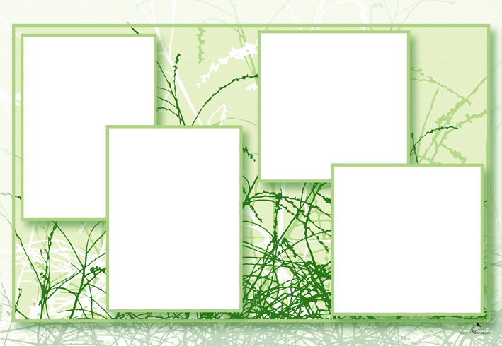 Plantilla Child 1 - Grass (709x490), Png Download