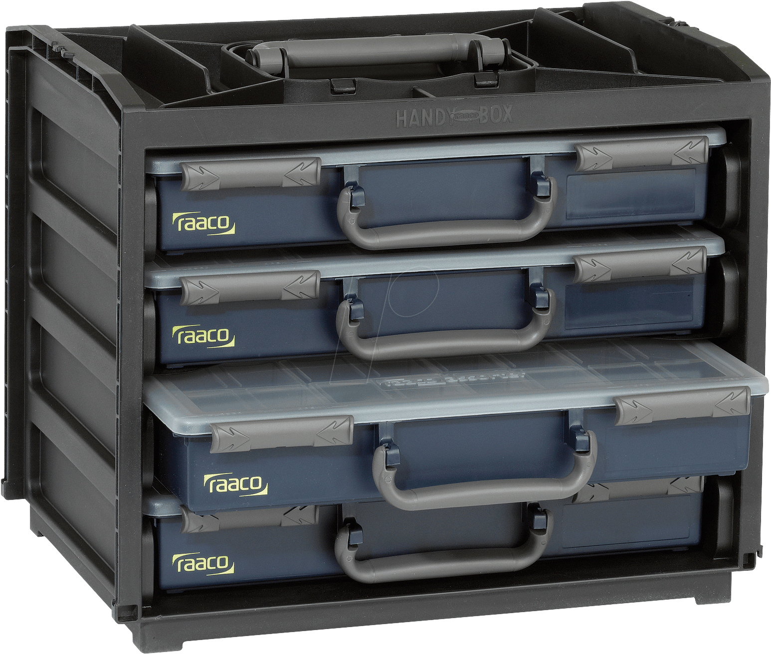 Empty Box For Holding Raaco Sortimenskoffer Raaco - Raaco Boxes (1560x1323), Png Download