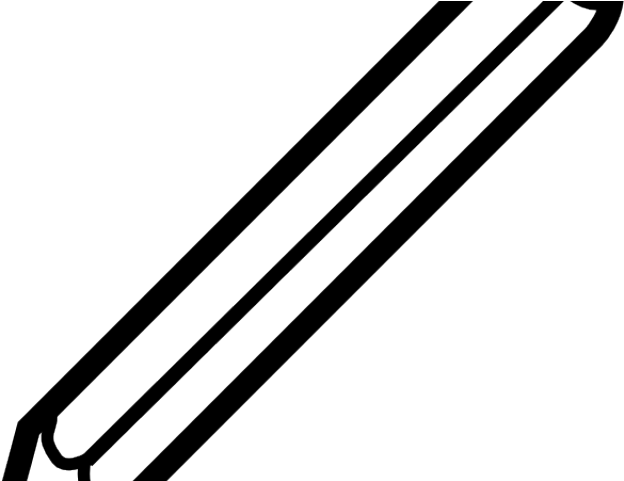 Pen Clipart Vector - Line Art (640x480), Png Download