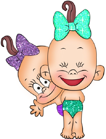Baby Cartoon, Cartoon Kids, Cute Cartoon, Girl Clipart, - Dibujos De Bebes Graciosos Png (600x600), Png Download