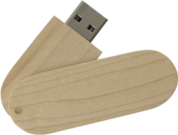 Wooden Frame Usb, Be0027 - Usb (600x600), Png Download
