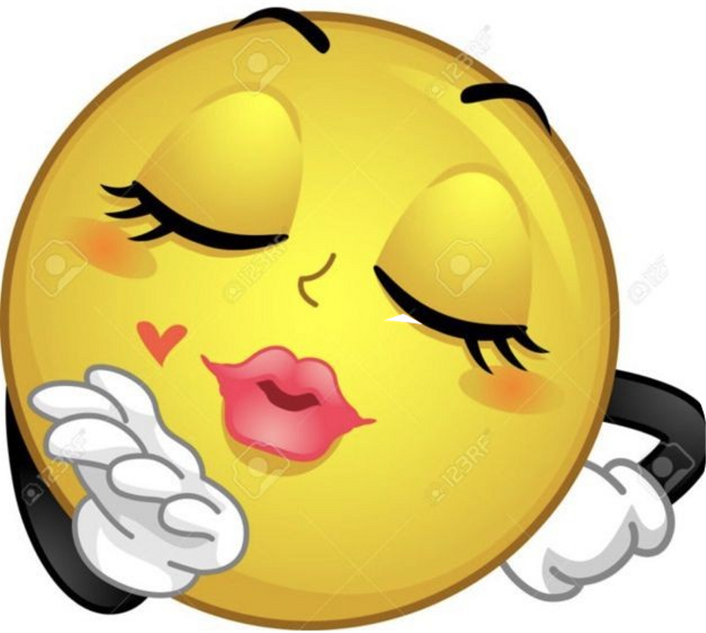 Besos@love-1960 Sticker - Stickers De Besos (1024x918), Png Download