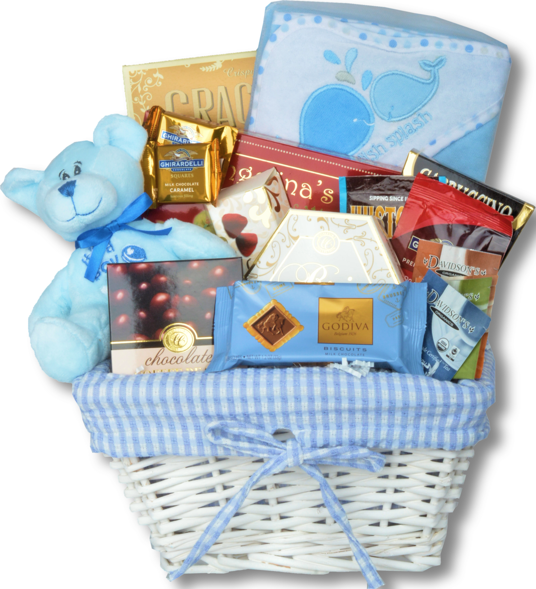Gift Basket (1091x1200), Png Download
