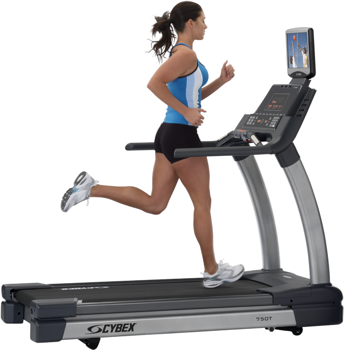 Getting A Great Figure Means Burning Calories, So Don't - Cybex 750t Treadmill (713x720), Png Download