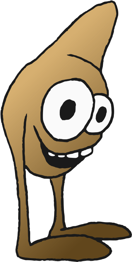 Smiling Monsters Clipart And (559x1000), Png Download