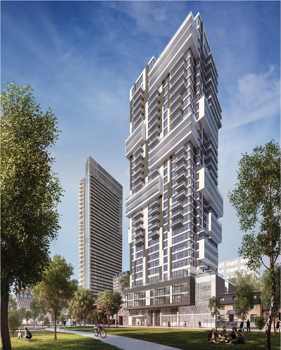 Live Naturally And Peacefully With Ease - Toronto Residential High Rise (1800x1125), Png Download