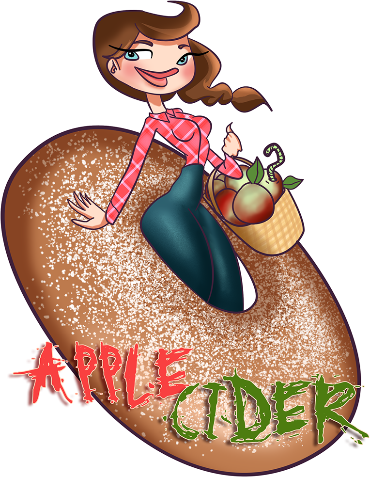 D O N U T S E R I E S - Cartoon (1200x1327), Png Download