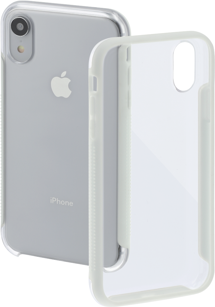 "frame" Cover For Apple Iphone Xr, Transparent/white - Iphone (1100x1100), Png Download