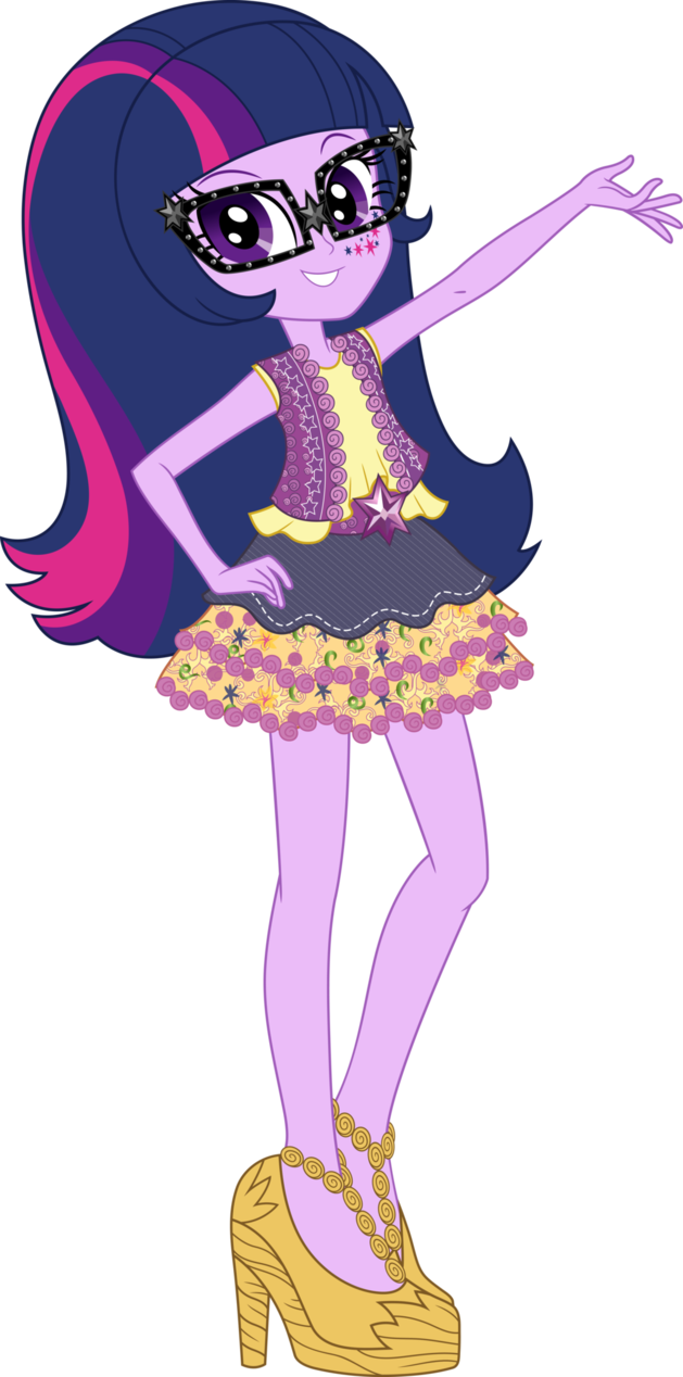 Legend Of Everfree Boho Twilight Sparkle Vector By - My Little Pony Equestria Girl Legend Of Everfree Twilight (629x1268), Png Download