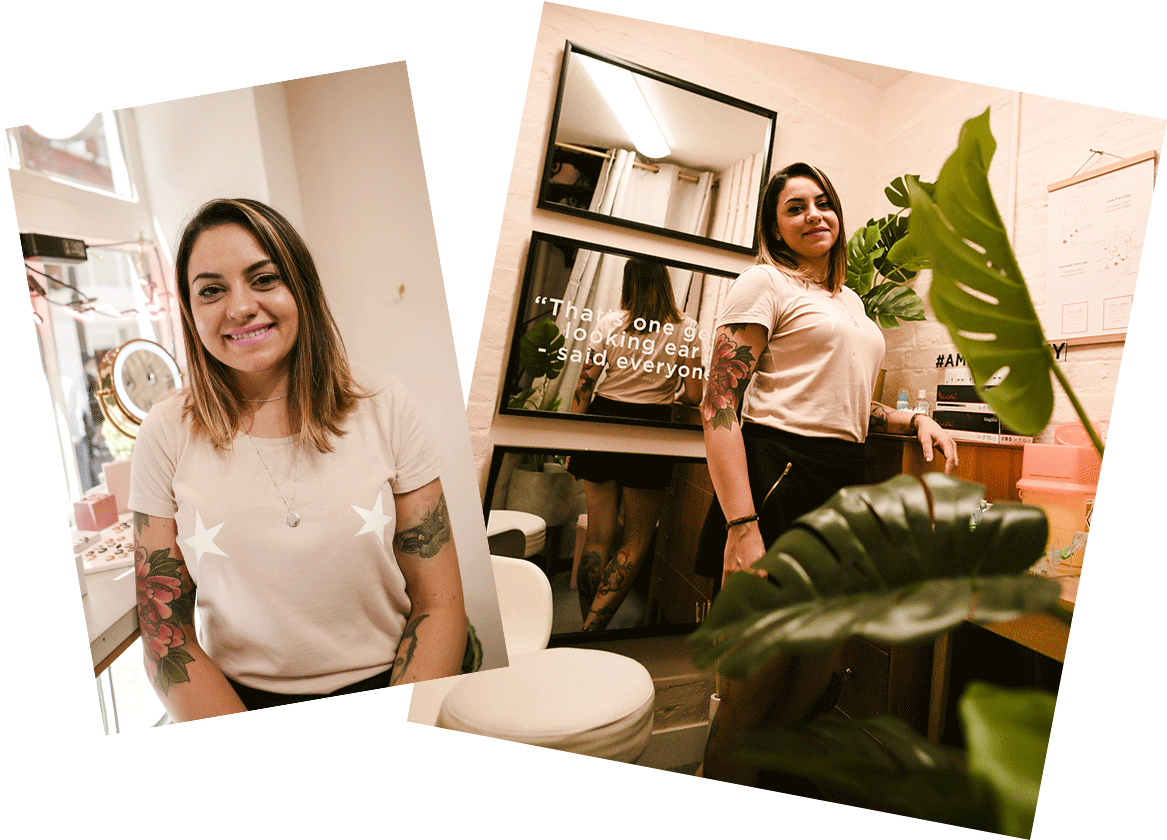 With A Piercing Gun When I Was 10 Years Old - Girl (1200x848), Png Download