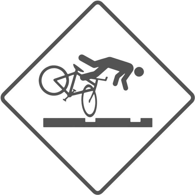Cycling Hazards (750x1000), Png Download