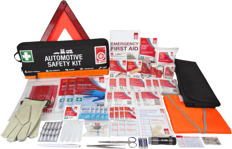 St John Automotive Safety First Aid Kit - Paper (900x726), Png Download