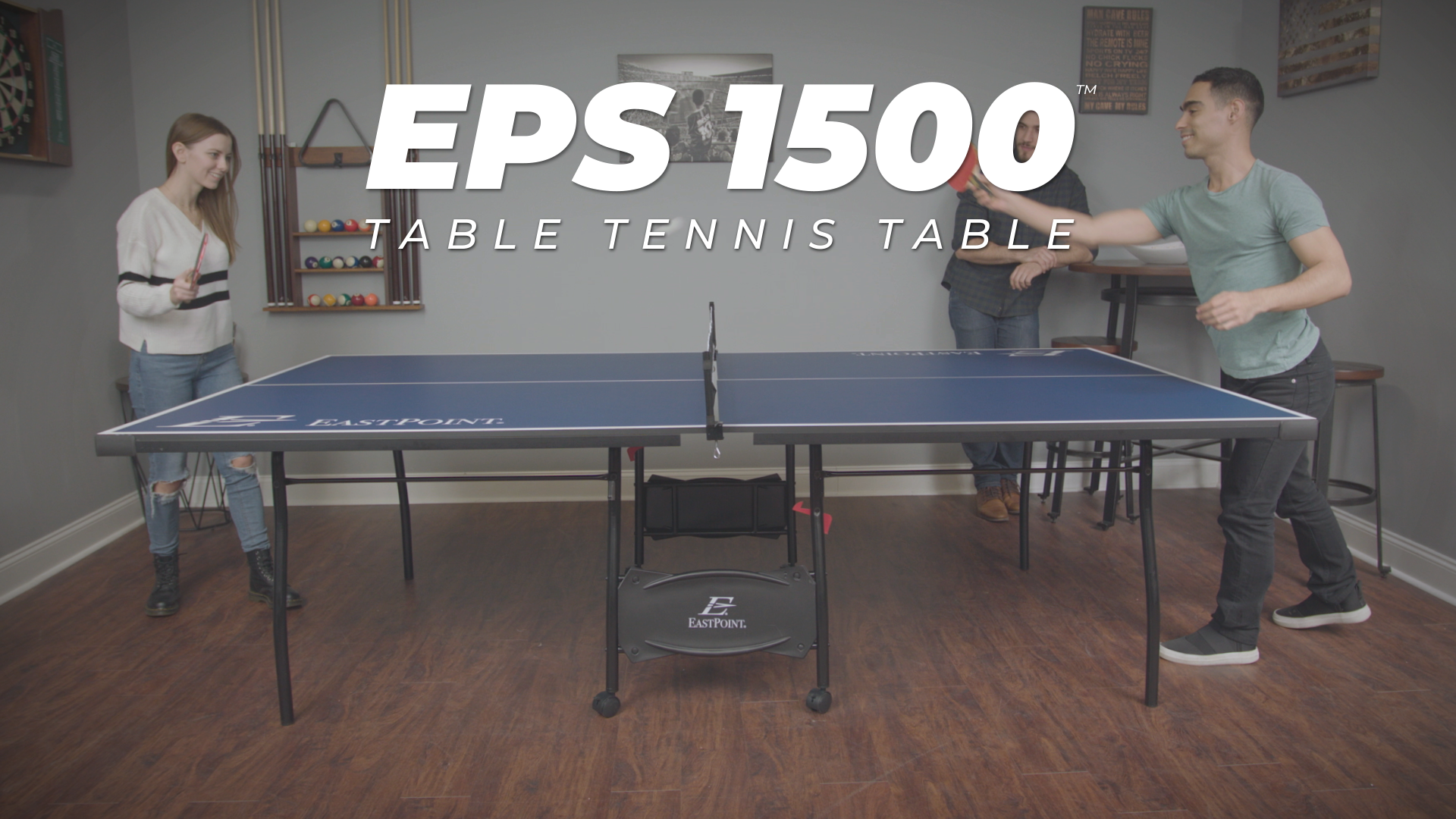 Eastpoint Sports Eps 1500 Tournament Size Table Tennis - Ping Pong (1920x1080), Png Download