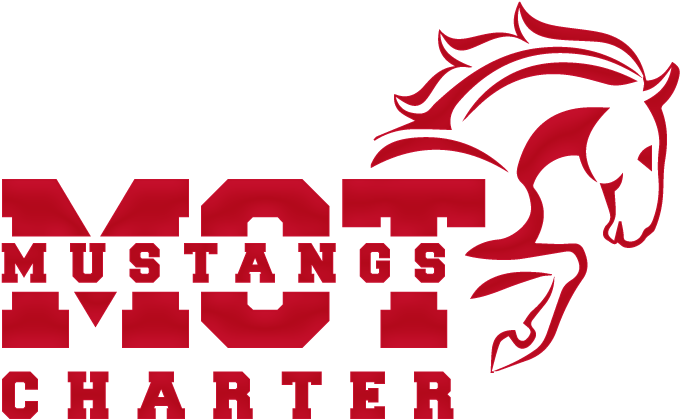 Holy Cross School Game @ Mot Charter Ms - Mot Charter Mustangs Logo (792x612), Png Download