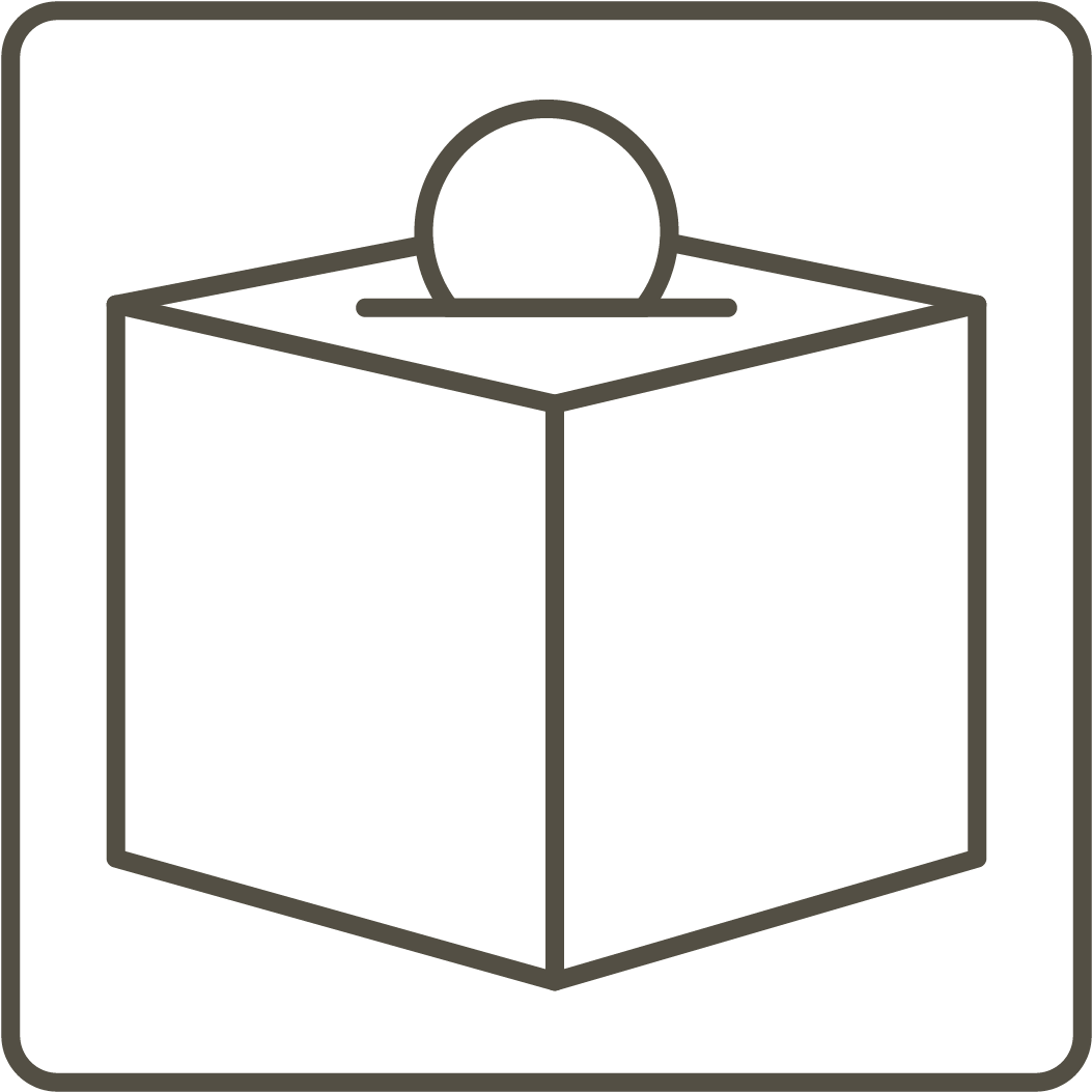 Donate And Support - Kaaba Outline (1200x1200), Png Download