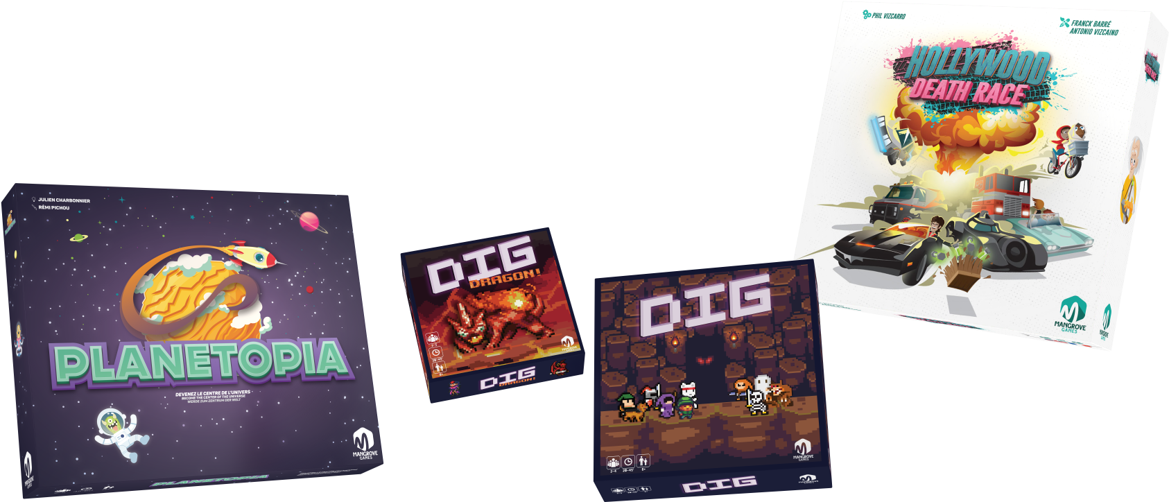 Les Jeux Édités Par Mangrove Games - Flyer (1920x858), Png Download