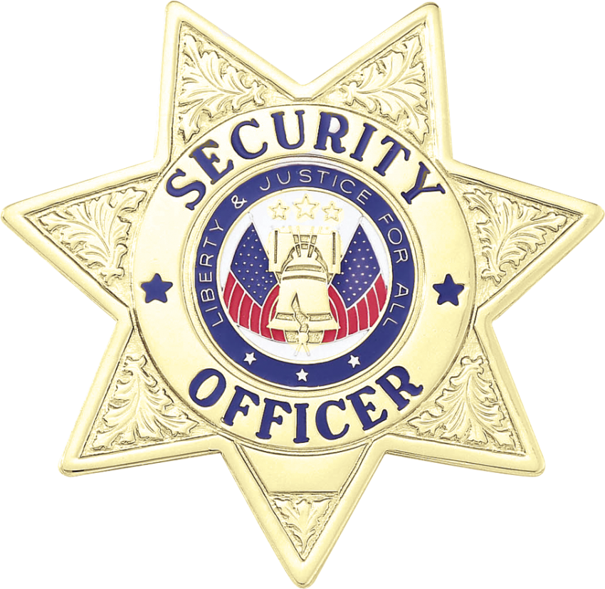Vh Blackinton - Smith And Warren Security Badge (850x827), Png Download
