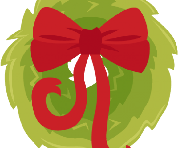 Digital Clipart Christmas Wreath - Illustration (640x480), Png Download