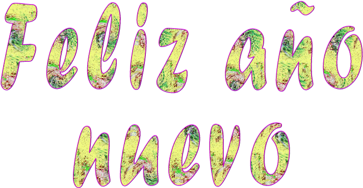 Letras De Feliz Año Nuevo (800x400), Png Download