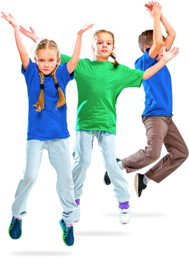 Making Health And Fitness Fun - Group Jumping (570x570), Png Download