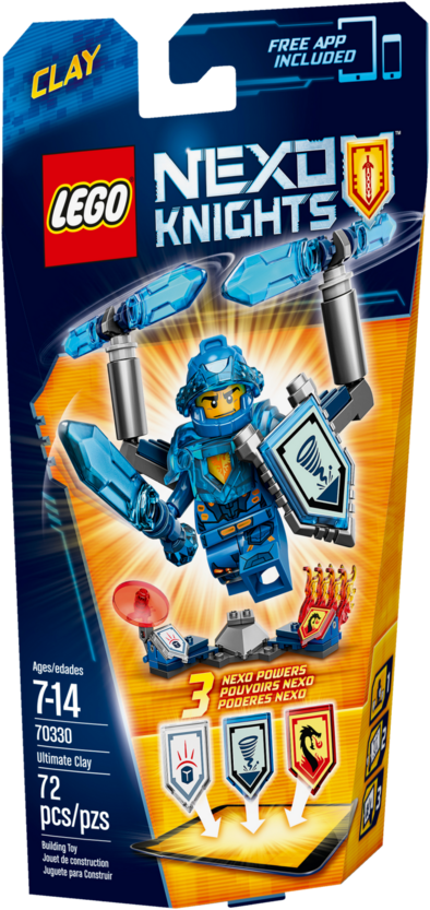 Nexo Knights Ultimate Clay (1200x901), Png Download