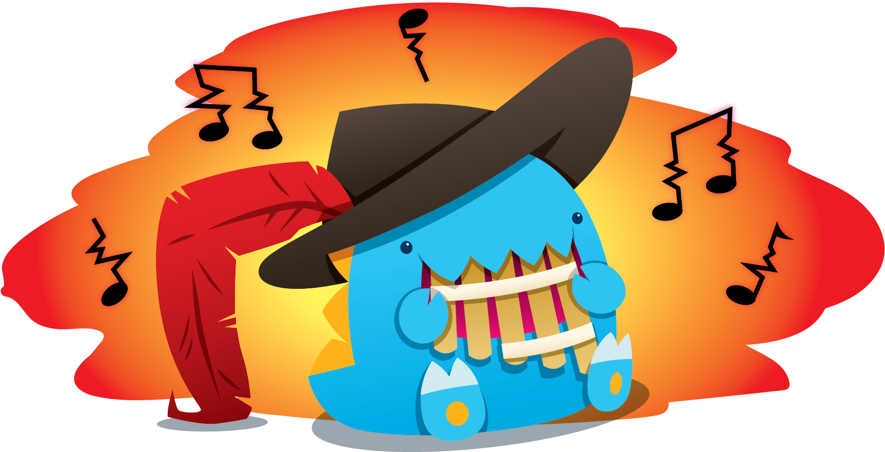 The First Of The Group, Al, Stepped Out On The Stage, - Illustration (1765x1048), Png Download