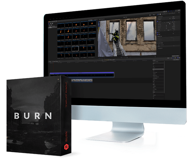 234 Fire Effects - Computer Monitor (651x590), Png Download