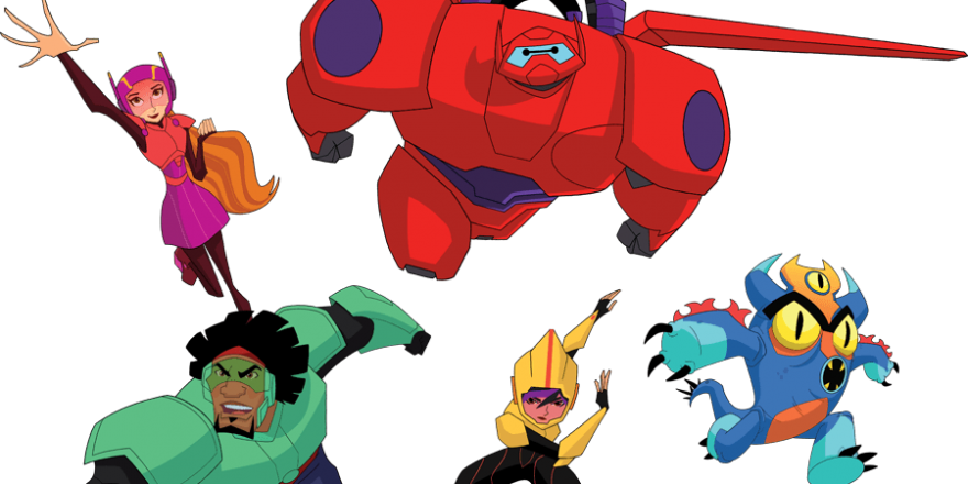 Disney S Big Hero Disney Big Hero 6 The Series Full Size Png Download Seekpng