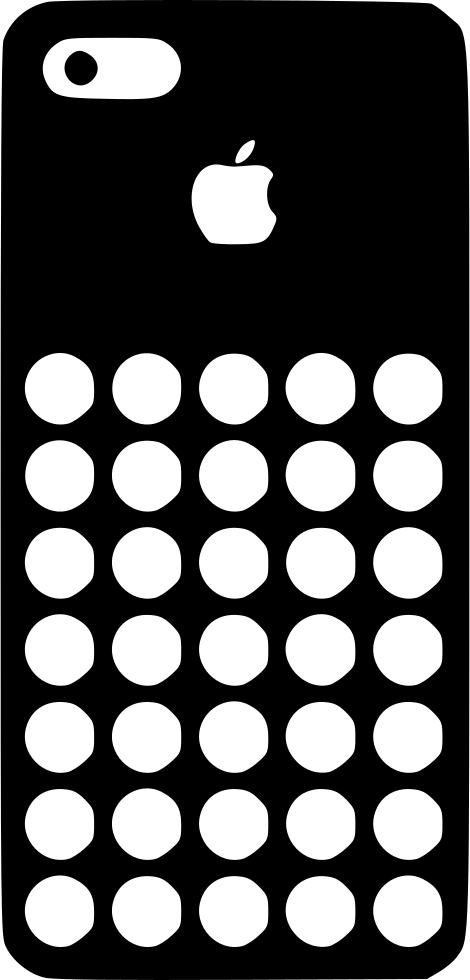Phone Case For Apple Comments - Circle (470x980), Png Download