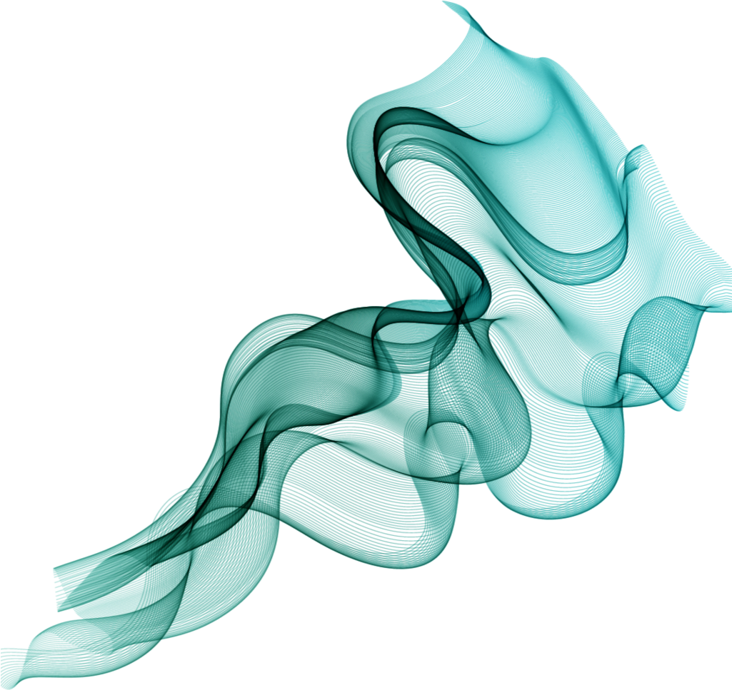 Mq Green Wave Waves Swirl Swirls - Vectores De Humo Png (1024x1024), Png Download