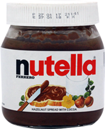 Hover To Zoom - Nutella Price In Sri Lanka (550x684), Png Download