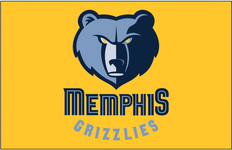 Memphis Grizzlies Logos Iron On Stickers And Peel-off - Carnivore (750x930), Png Download