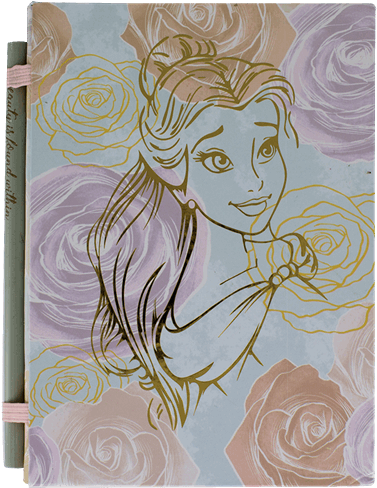 Beauty & The Beast - Libreta Bella Y Bestia (600x600), Png Download