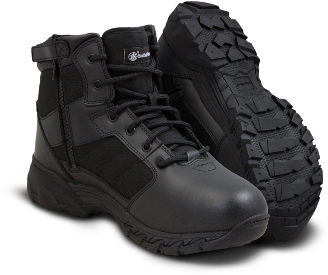 Adult Men's Smith & Wesson Breach 2.0 6" Side Zip (700x588), Png Download
