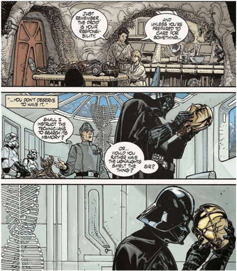1 Of - Sexy Star Wars Comic (600x600), Png Download