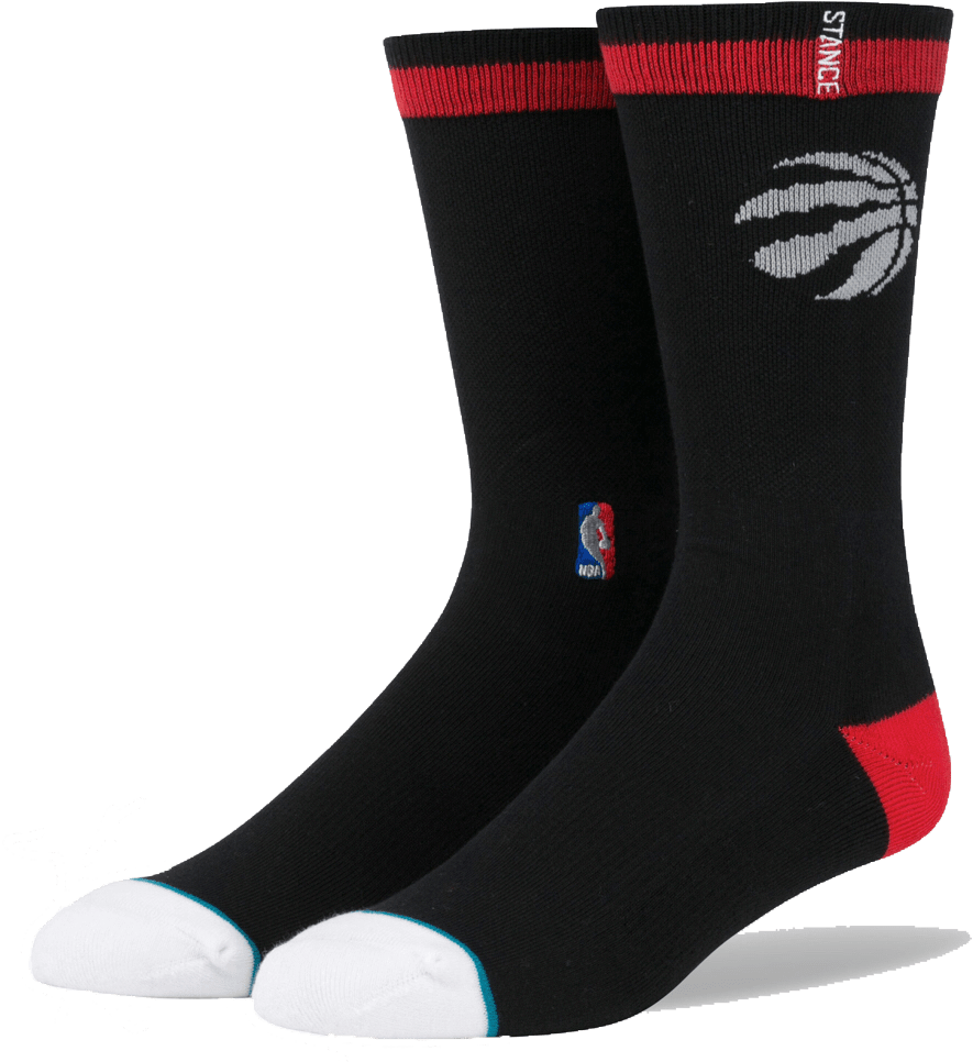 Toronto Raptors Stance Nba Casual Logo - Kaos Kaki Basket (1000x1000), Png Download