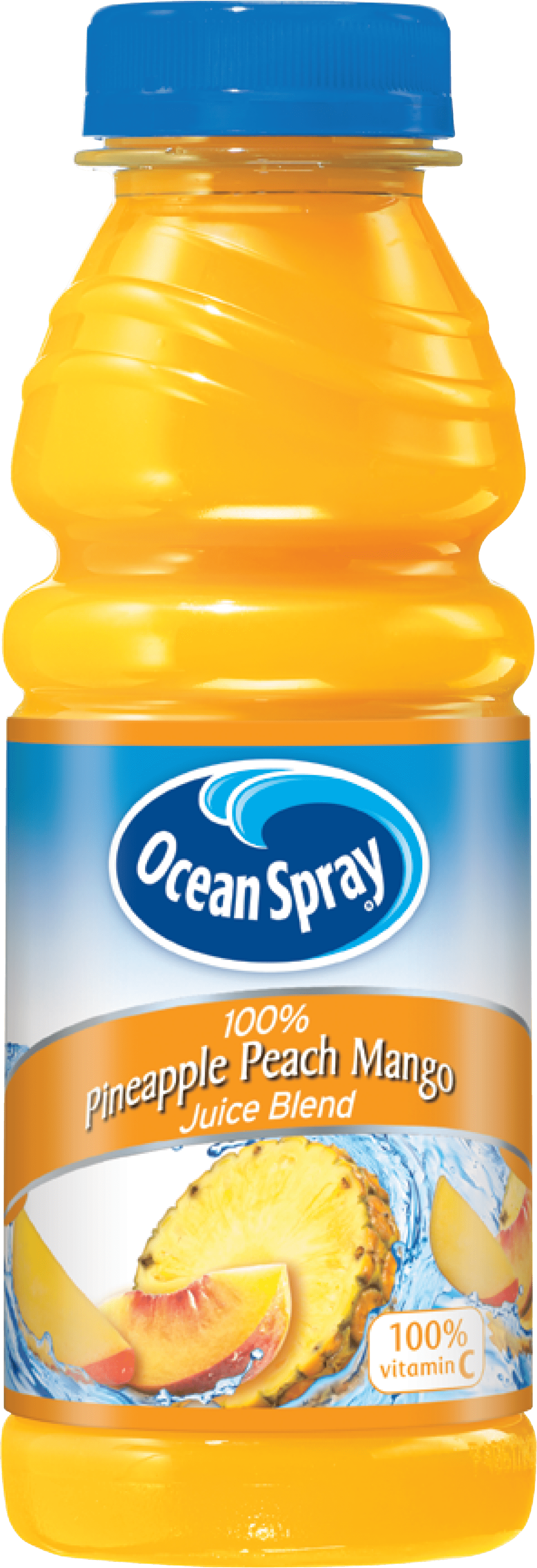 Peach Juice Ocean Spray - Ocean Spray Juice Blend (1300x3700), Png Download