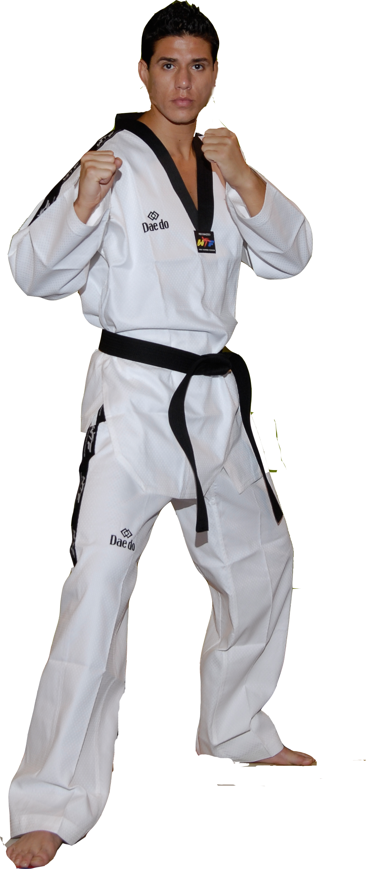 Altre Viste - Dobok Daedo Taekwondo (1169x2771), Png Download