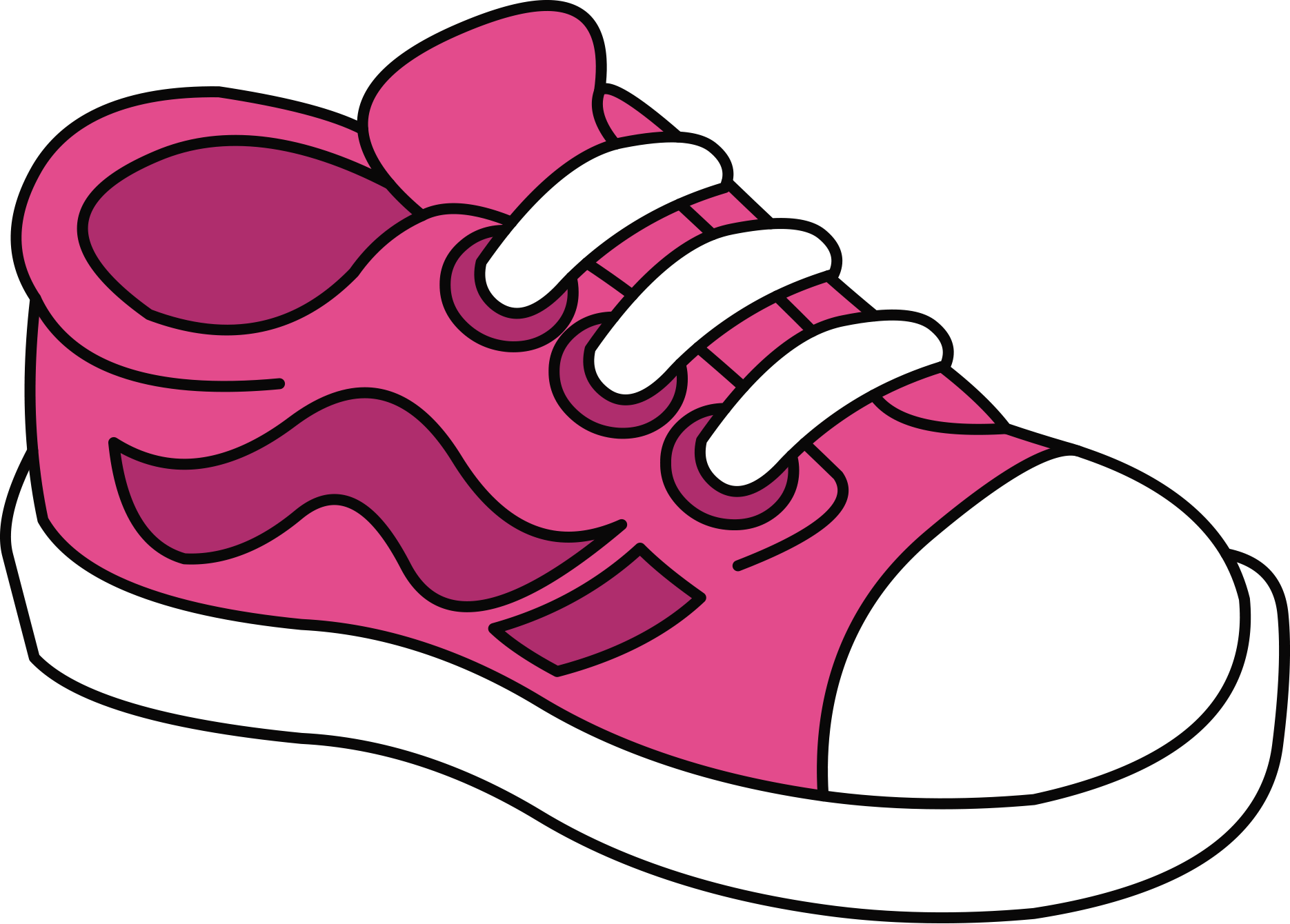 Sandal Clipart Kid Clipart - Kid Shoe Clipart (1870x1340), Png Download