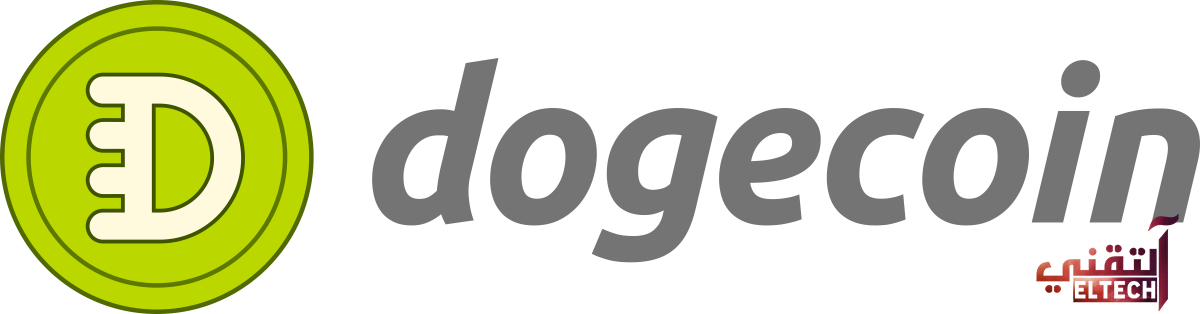 Dogecoin الدوغ كوين - Dogecoin Png (1200x314), Png Download
