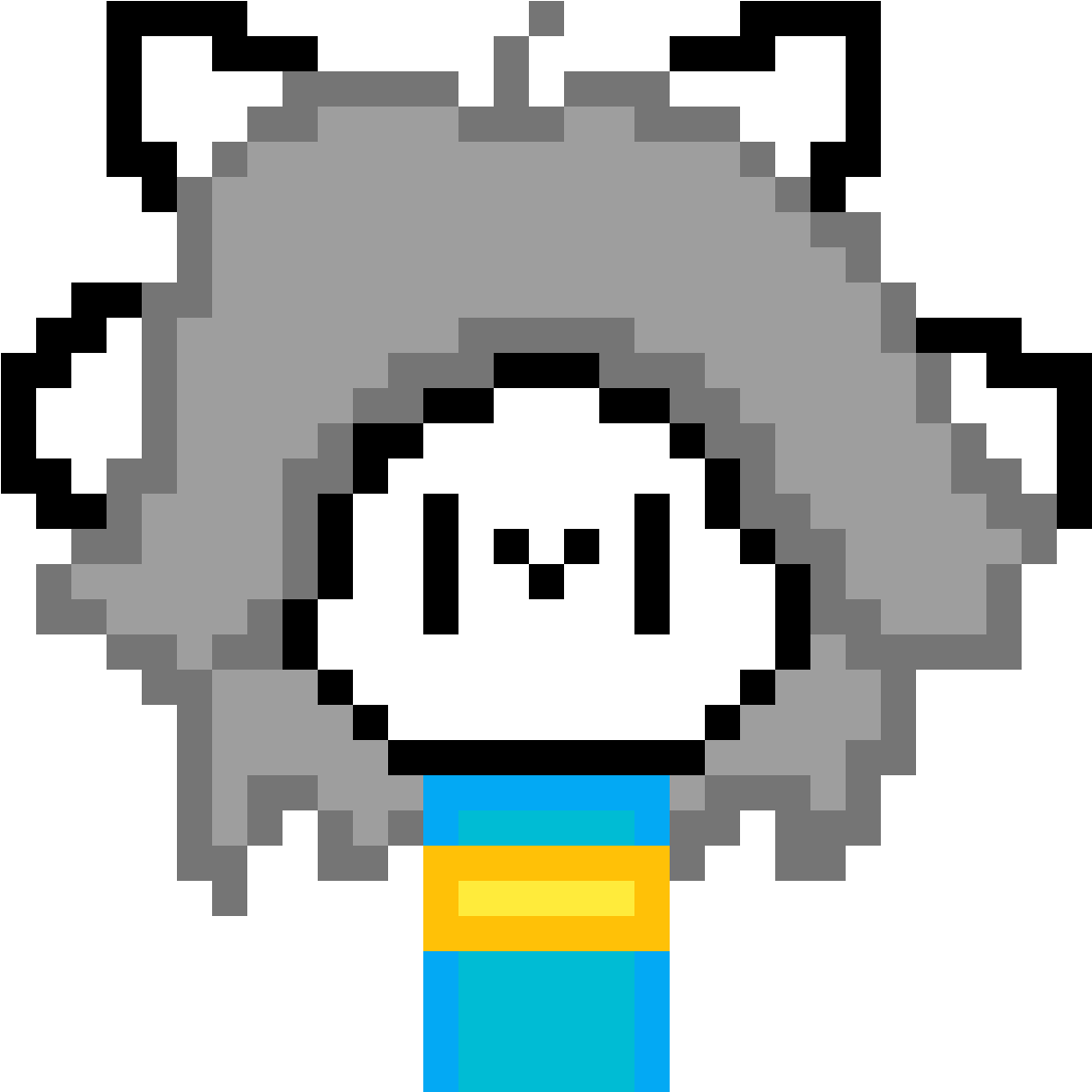 Temmie - 8bit Painter (1184x1184), Png Download